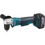 Makita Perceuse angulaire à batteries DDA351RTJ 18 V Noir/Bleu, MAKPAC taille 2, chargeur DC18RC, batterie BL1850, 18V 5,0Ah