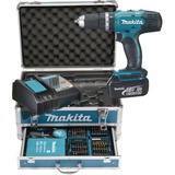 Makita Perceuse viceuse à percussion, Perceuse à percussion Bleu/Noir, Perceuse à poignée pistolet, 1,3 cm, 3,6 cm, 1,3 cm, 1,3 cm, 1,5 mm
