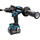 Makita Perceuse-visseuse à percussion sans fil HP001GD201 XGT, 40Volt, Perceuse à percussion Bleu/Noir