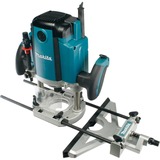 Makita RP1800XJ défonceuse et rogneuse Couleur aqua, Argent 22000 tr/min 1850 W, Routeur Couleur aqua, Argent, 22000 tr/min, 5000 tr/min, 4 m/s², Secteur, 1850 W