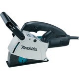 Makita SG1251J rainureuse murale 12,5 cm 10000 tr/min 1400 W, Fraiseuse de rainure Surcharge, Noir, Gris, 12,5 cm, 10000 tr/min, 1400 W, 145 mm