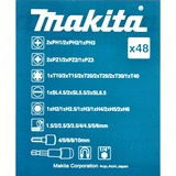 Makita Set de forets et embouts B-36192, 48 pièces, Perceuse, ensembles embouts 