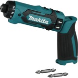 Makita Tournevis d'angle sans fil DF012DZ, 7,2 Volt, Perceuse/visseuse Bleu/Noir