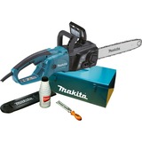 Makita UC4051AK 2200W Noir, Bleu tronçonneuse, Scie à chaîne électrique bleu/Noir, 40 cm, 14,5 m/s, 76,2 / 8 mm (3 / 8"), 1,3 mm, Noir, Bleu, 0,2 L