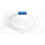 Medisana BS 430 connect Pèse-personne électronique Transparent, Balance Blanc, LCD, 49 x 70 mm, Transparent, 320 mm, 320 mm, 24 mm