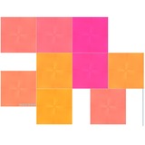 Nanoleaf Canvas Smarter Kit 9 pack, Lumière LED 1200K - 6500K