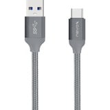 Nevox 1457 câble USB Argent, 5000 Mbit/s