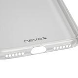 Nevox StyleShell Flex coque de protection pour téléphones portables Gris, Transparent, Housse smartphone Blanc/transparent, Coque, Apple, iPhone 7, Gris, Transparent
