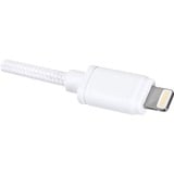 OWC NWTCBLUSBL1MW câble Lightning 1 m Blanc Blanc, 1 m, Lightning, USB A, Blanc, iPhone, iPad, iPod