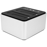 OWC OWCTCDRVDCK Station d'accueil de disques de stockage USB 3.2 Gen 2 (3.1 Gen 2) Type-C Noir, Argent Argent/Noir, HDD, SSD, Série ATA III, 2.5,3.5", USB 3.2 Gen 2 (3.1 Gen 2) Type-C, Noir, Argent, 100 - 240 V