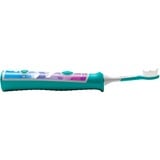 Philips Sonicare For Kids For Kids HX6322/04 Brosse à dents électrique, Brosse a dents electrique Turquoise, Enfant, Brosse à dents à ultrasons, 62000 mouvements par minute, Bleu, 2 min, LED