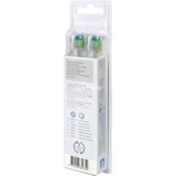 Philips W2 Optimal White HX6064/10 Lot de 4 + blanc + têtes de brosse soniques, Tête brosse à dent électrique Blanc, 4 pièce(s), Blanc, Moyen, Série 2 plaque defense Série 2 plaque defense Série 3 gum health DiamondClean DiamondClean..., Normal, Clipsable