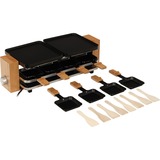 Princess 162910 Raclette Pure 8 Bois/Noir, 1200 W, 220-240 V, 2,93 kg, 563 mm, 265 mm, 181 mm