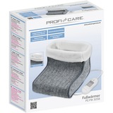 ProfiCare PC-FW 3058, Chauffe-pieds Gris/Blanc