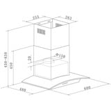 Respekta CH 0160 IXB, Hotte aspirante Acier inoxydable