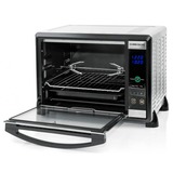 Rommelsbacher BGE 1580/E Grille-pain four 30 L 1580 W Noir, Acier inoxydable Grill, Mini four Acier inoxydable, 30 L, Noir, Acier inoxydable, Tactile, 80 - 230 °C, Acier inoxydable, 120 min