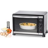 Rommelsbacher BG 1805/E Grille-pain four Acier inoxydable Grill, Mini four Acier inoxydable/Noir, Acier inoxydable, Rotatif, 1800 W, 515 mm, 415 mm, 360 mm