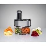 Rommelsbacher EGS 80 trancheuse Electrique 100 W Noir, Acier inoxydable Acier inoxydable, Coupeur en spirale Acier inoxydable/Noir, Electrique, Noir, Acier inoxydable, Acier inoxydable, 100 W, 230 V, 140 mm