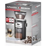 Rommelsbacher EKM 300 150 W Noir, Argent, Moulin à café Noir/Argent, 150 W, 230 V, 185 mm, 140 mm, 295 mm