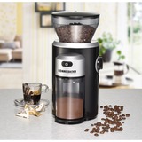Rommelsbacher EKM 300 150 W Noir, Argent, Moulin à café Noir/Argent, 150 W, 230 V, 185 mm, 140 mm, 295 mm