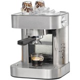 Rommelsbacher EKS 2010 machine à café Semi-automatique Machine à expresso 1,5 L acier inoxydable, Machine à expresso, 1,5 L, Café moulu, 1275 W, Acier inoxydable