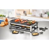 Rommelsbacher Gourmet Raclette Fashion RCC 1500 Argent, argent