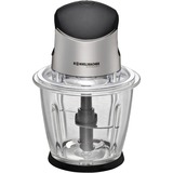 Rommelsbacher MZ 500 hachoir électrique 1,5 L 500 W Noir, Acier inoxydable, Broyeur Acier inoxydable/Noir, 1,5 L, Noir, Acier inoxydable, Verre, Acier inoxydable, Boutons, 500 W