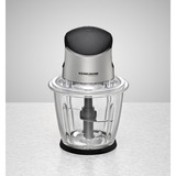 Rommelsbacher MZ 500 hachoir électrique 1,5 L 500 W Noir, Acier inoxydable, Broyeur Acier inoxydable/Noir, 1,5 L, Noir, Acier inoxydable, Verre, Acier inoxydable, Boutons, 500 W