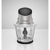 Rommelsbacher MZ 500 hachoir électrique 1,5 L 500 W Noir, Acier inoxydable, Broyeur Acier inoxydable/Noir, 1,5 L, Noir, Acier inoxydable, Verre, Acier inoxydable, Boutons, 500 W