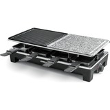 Rommelsbacher RCS 1350 raclette 8 personne(s) 1350 W  Noir/en acier inoxydable, noir/acier inoxydable