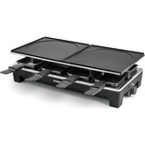 Rommelsbacher RCS 1350 raclette 8 personne(s) 1350 W  Noir/en acier inoxydable, noir/acier inoxydable