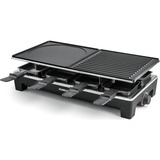 Rommelsbacher RCS 1350 raclette 8 personne(s) 1350 W  Noir/en acier inoxydable, noir/acier inoxydable