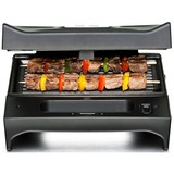 Rommelsbacher SWG 700, Grill à contact Noir/en acier inoxydable