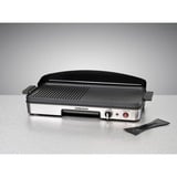 Rommelsbacher  2003 Noir, Argent Autoportante 1900 W barbecue électrique Noir/en acier inoxydable, Noir, Argent, Autoportante, Acier inoxydable, 2 zone(s), 500 x 250 mm, Rotatif