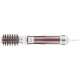 Rowenta Brush Activ Premium Care CF9540 Brosse soufflante à air chaud À chaleur Aluminium, Métallique, Blanc 1000 W 1,8 m, Brosse à air chaud Blanc/Rose, Brosse soufflante à air chaud, À chaleur, Cheveux secs/mouillés, Aluminium, Métallique, Blanc, Orifice de suspension, 1,8 m