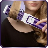 Rowenta Brush Activ Volume & Shine CF9530, Brosse à air chaud Blanc/Violet