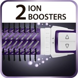 Rowenta Brush Activ Volume & Shine CF9530, Brosse à air chaud Blanc/Violet