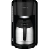 Rowenta CT3818 machine à café Semi-automatique Machine à café filtre, Machine à café à filtre Noir, Machine à café filtre, Café moulu, Noir, Argent