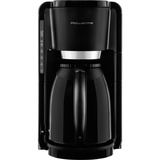Rowenta Thermo Semi-automatique Machine à café filtre 1,25 L, Machine à café à filtre Noir, Machine à café filtre, 1,25 L, Café moulu, 850 W, Noir