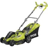 Ryobi RLM15E36H Tondeuse à gazon poussée Vert/Noir, Tondeuse à gazon poussée, 36 cm, 2 cm, 7 cm, 45 L, 4 roue(s)