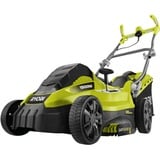 Ryobi RLM15E36H Tondeuse à gazon poussée Vert/Noir, Tondeuse à gazon poussée, 36 cm, 2 cm, 7 cm, 45 L, 4 roue(s)