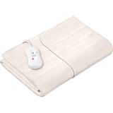Sanitas SWB 20 Couverture chauffante 60 W Beige Toison Blanc, 800 mm, 1500 mm, Toison, Lavage à la machine à froid, 30 °C