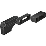 Siemens HZ381401 Accessoire pour hotte Kit évacuation de hotte, Ensemble de conversion Kit évacuation de hotte, Noir, 1,46 kg, 590 mm, 765 mm, 160 mm