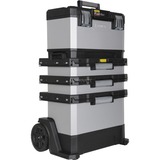 Stanley 1-95-622 boite à outils Métal, Plastique Noir, Gris, Chariot à outils Gris/Noir, Métal, Plastique, Noir, Gris, 568 mm, 893 mm, 389 mm