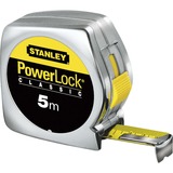 Stanley MESURE POWERLOCK CLASSIC ABS, Mètre à ruban Argent/Jaune