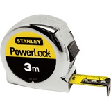 Stanley MESURE POWERLOCK, Mètre à ruban Argent/Jaune