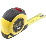 Stanley MESURE TYLON DUAL LOCK 8M, Mètre à ruban Jaune/Noir