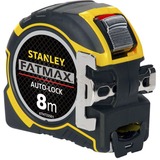 Stanley Ruban à mesurer FATMAX PRO Autolock, 8 mètres, Mètre à ruban Noir/Jaune