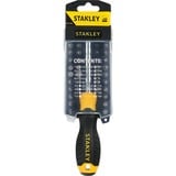 Stanley STHT0-70885 Tournevis manuel Jeu Tournevis multifonctionnel, Set d'embouts de vissage Noir/Jaune, Noir/Jaune, Noir/Jaune