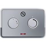 Steba KH 4 Intérieure Argent, Blanc 1800 W Chauffage de ventilateur électrique, Radiateur soufflant Blanc/Argent, Chauffage de ventilateur électrique, Vitrocéramique, Intérieure, Sol, Argent, Blanc, Rotatif